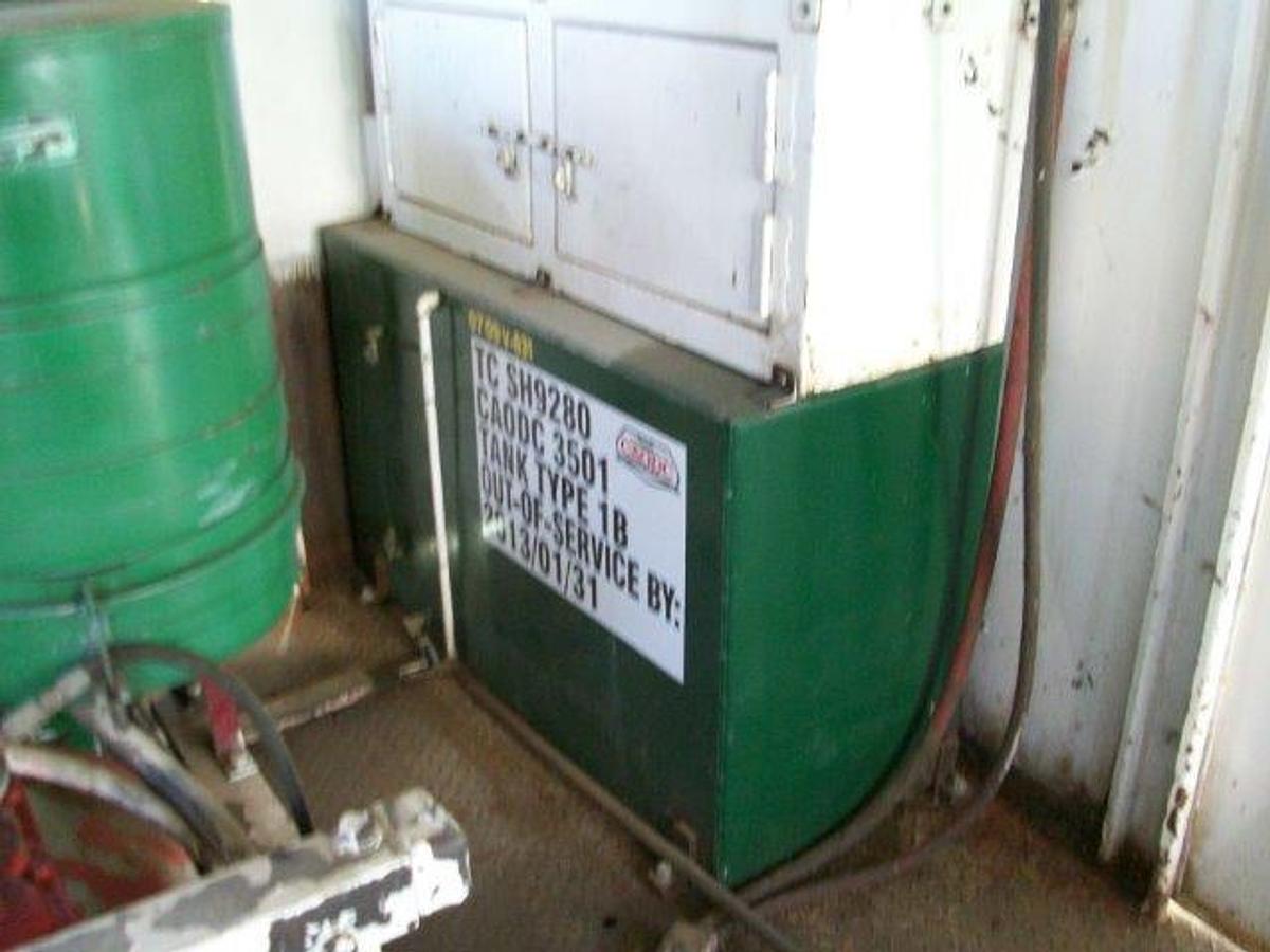 Used Oilfield Skid Heavy Duty Shop Built Pumphouse