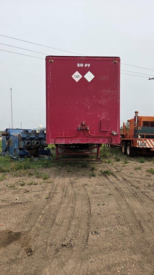 Used Alloy Trailers Inc 48' Tandem Axle Van Trailer