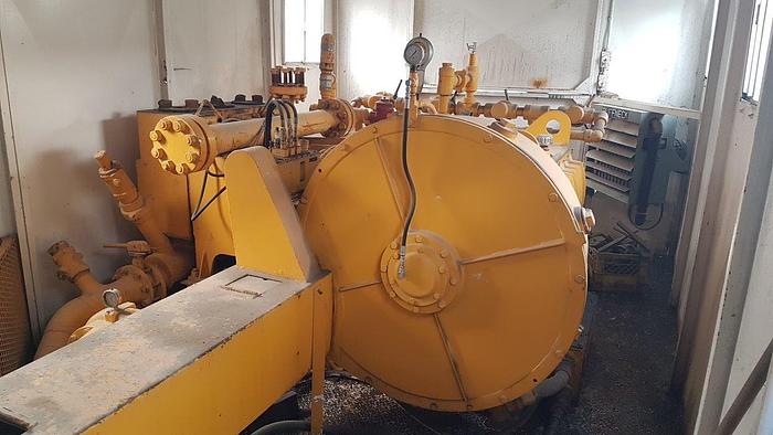 Used Oilwell S-856-10, (Formerly S-824-10) 6x8 Triplex Mud Pump Package