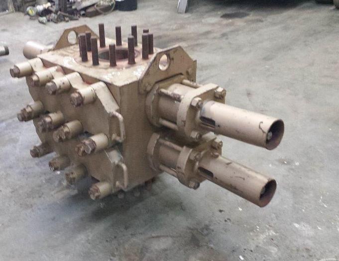 Used Shaffer 7 1/16" 5M Double Ram BOP