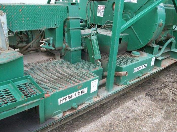 Used Oilwell S-856-10, (Formerly S-824-10) 5x8 Triplex Mud Pump Package