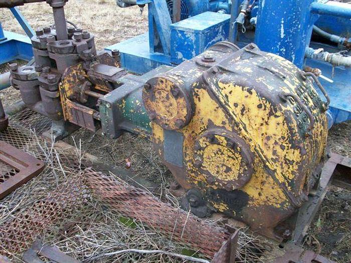 Used Oilwell 6P-HD 4x6 Duplex Mud Pump