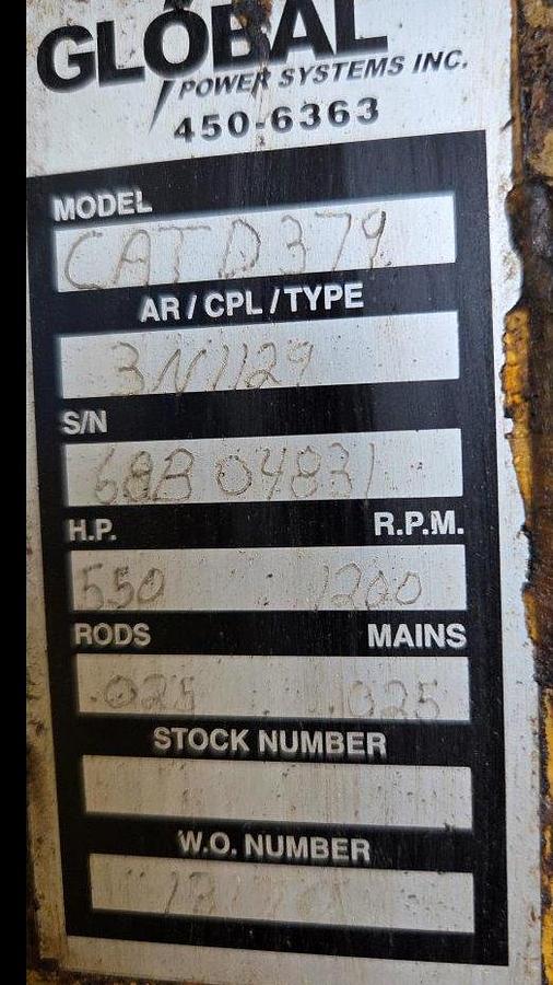 Used EMSCO F-650 Triplex Mud Pump