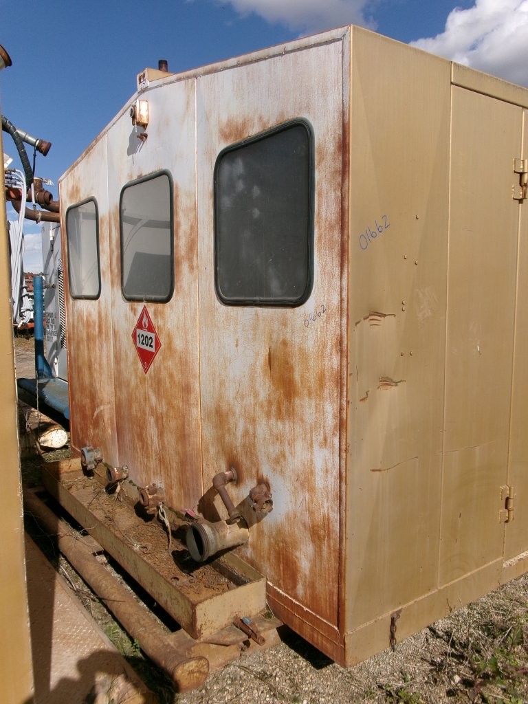 Used Heavy Duty Shop Built Pump House