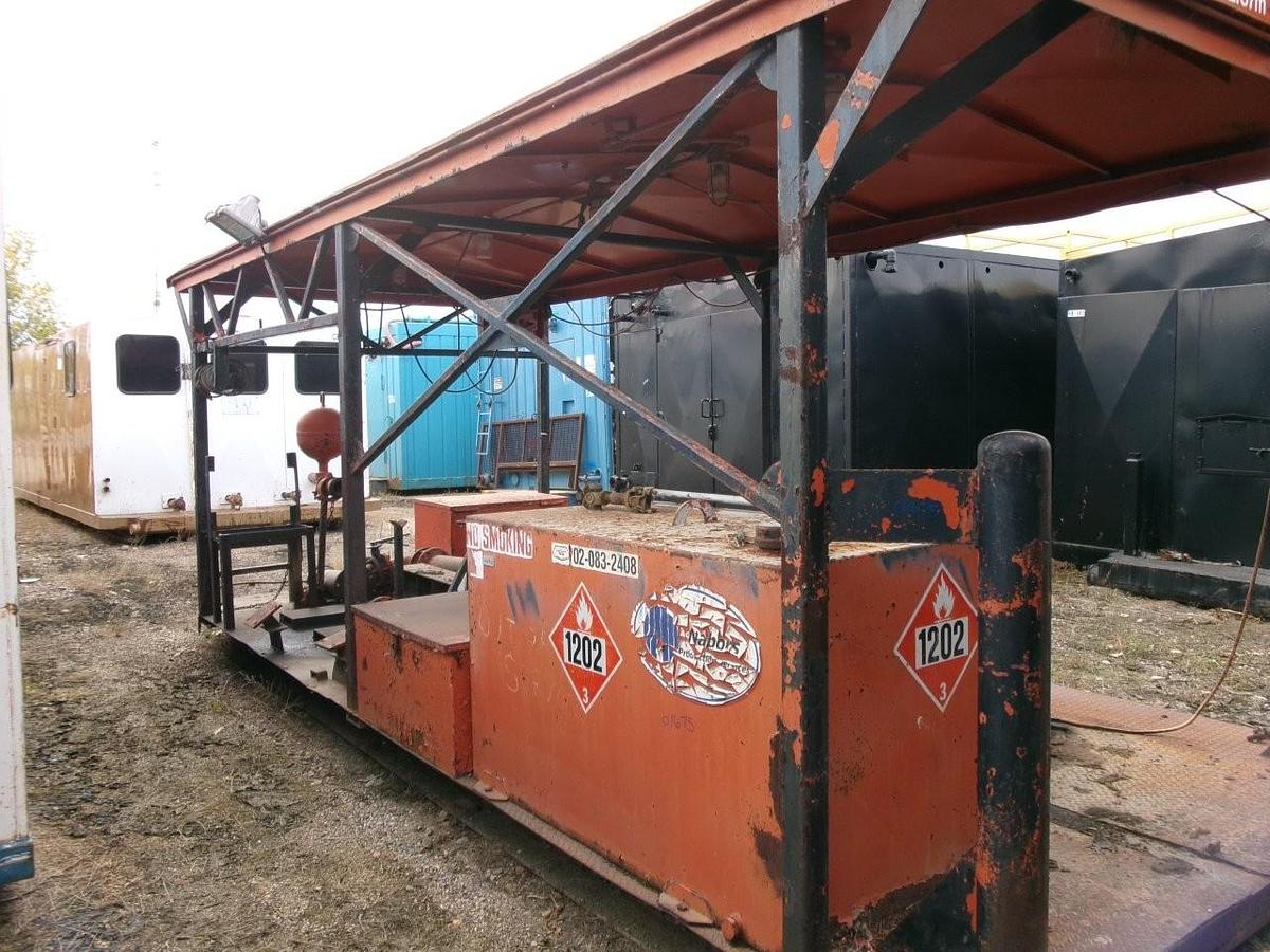 Used Oilfield Skid Heavy Duty Shop Built Pumphouse