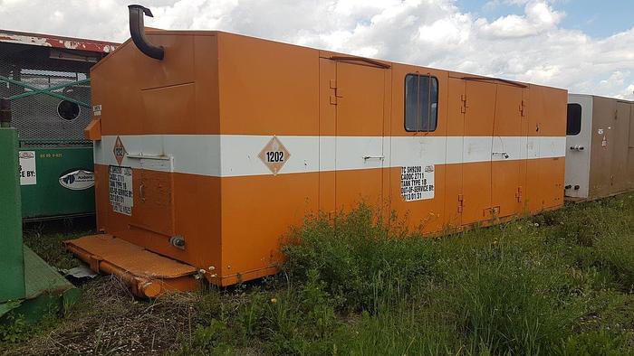 Used National JWS-165-L, 4x5 Triplex Mud Pump Package