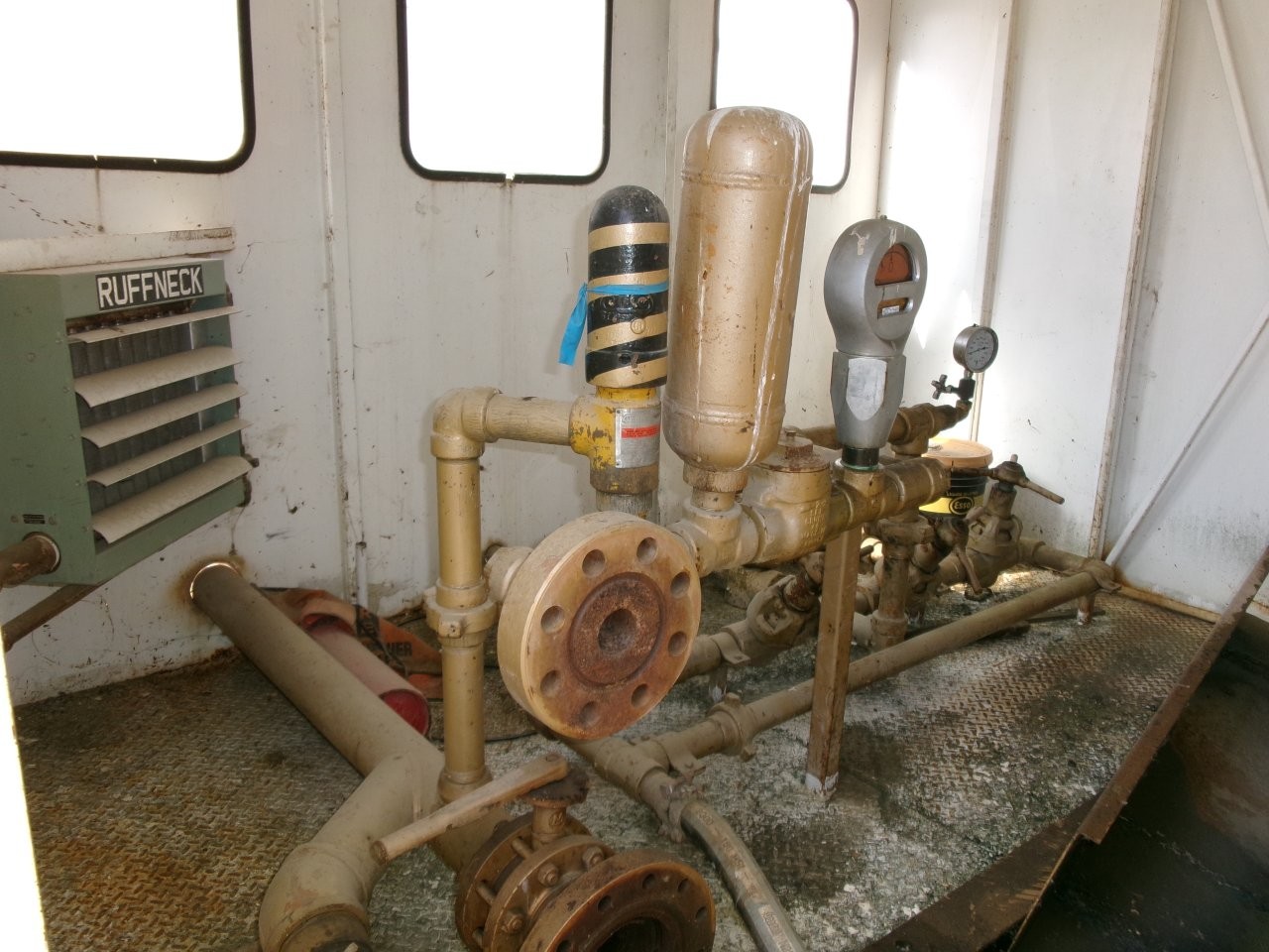 Used Heavy Duty Shop Built Pump House