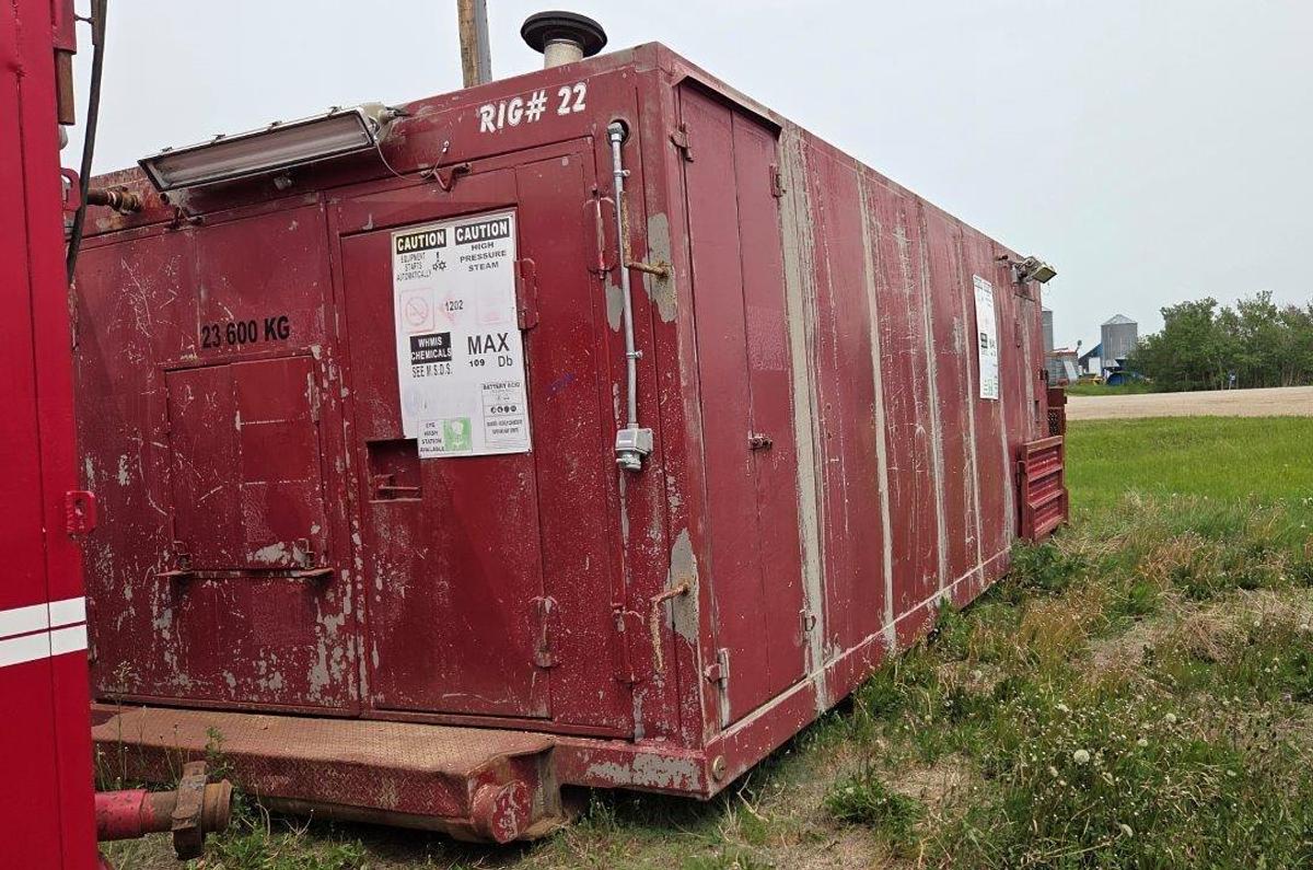Used Heavy Duty Shop Built Pump House
