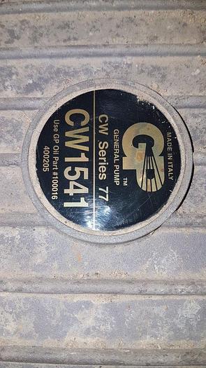 Used General CW 1541 Sixplex Car Wash Pump