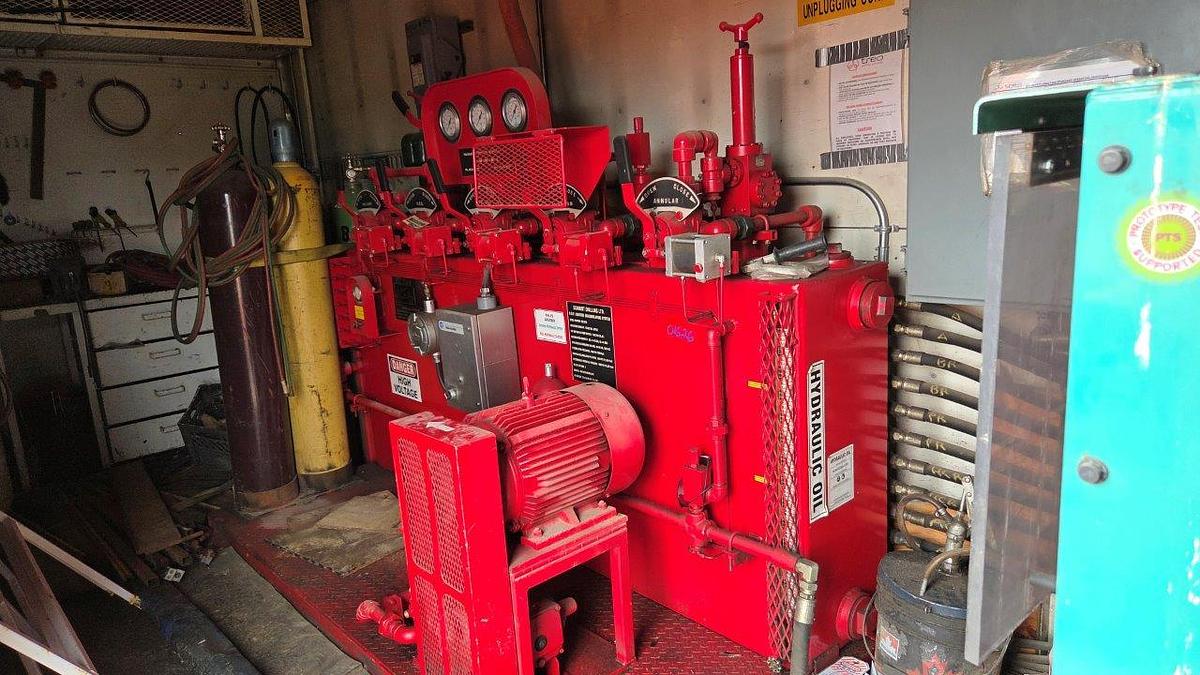 Used Control Technology Inc 5 Station BOP Accumulator System