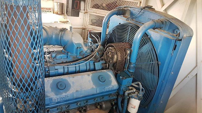 Used National JWS-300L Triplex Well Servicing Reversing Mud Pump Package