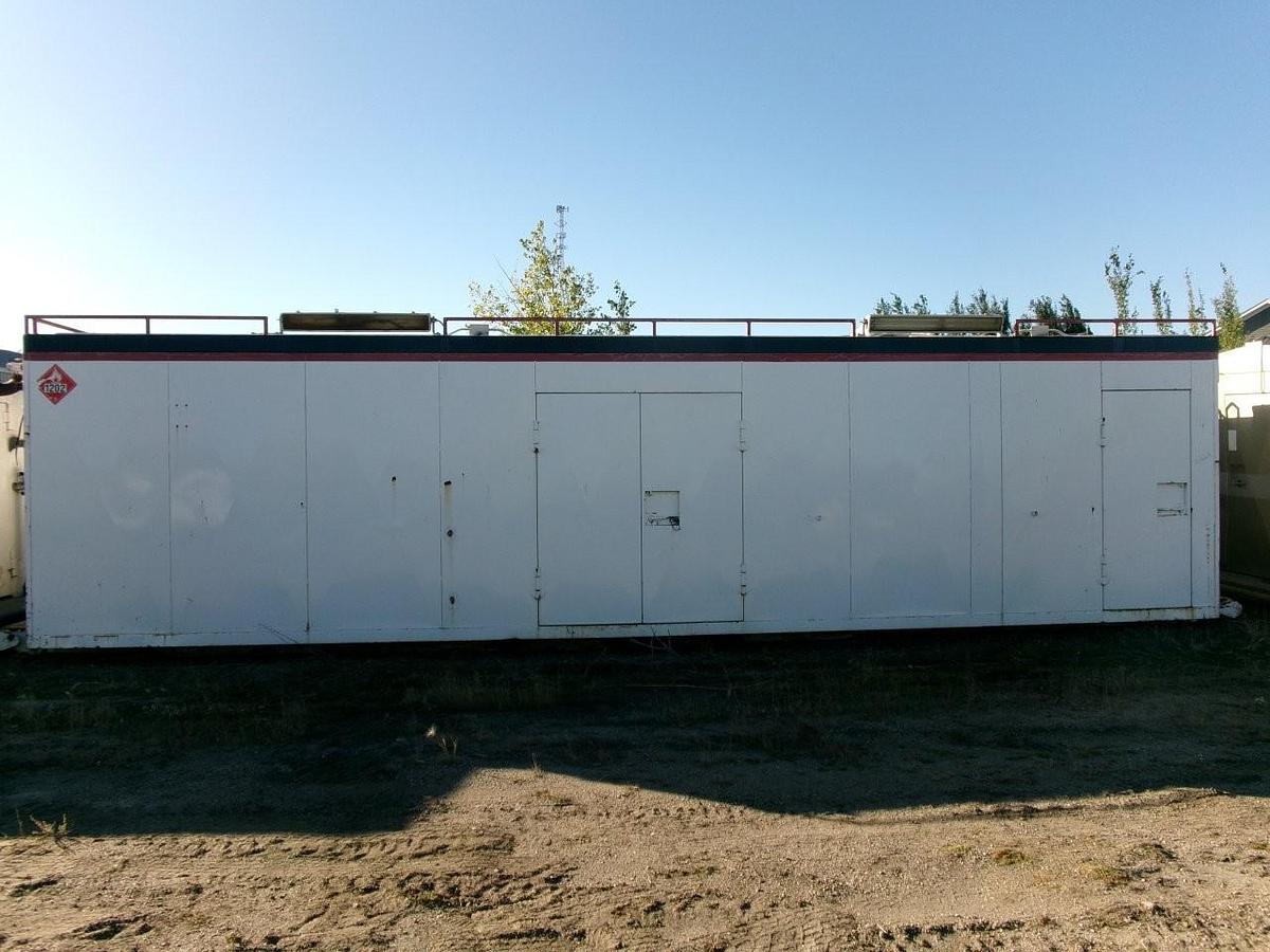 Used Heavy Duty Shop Built Pump House