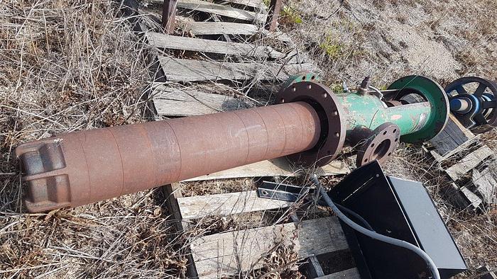 Used Byron Jackson 850VLT 10 Stage Vertical Can Pump