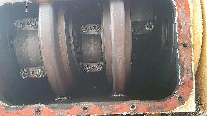 Used Oilwell Super 48 4.5x8 Triplex Well Servicing Reversing Mud Pump