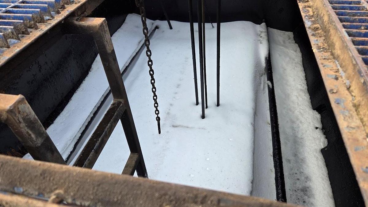 Used 30m3  2 Compartment Mud Tank