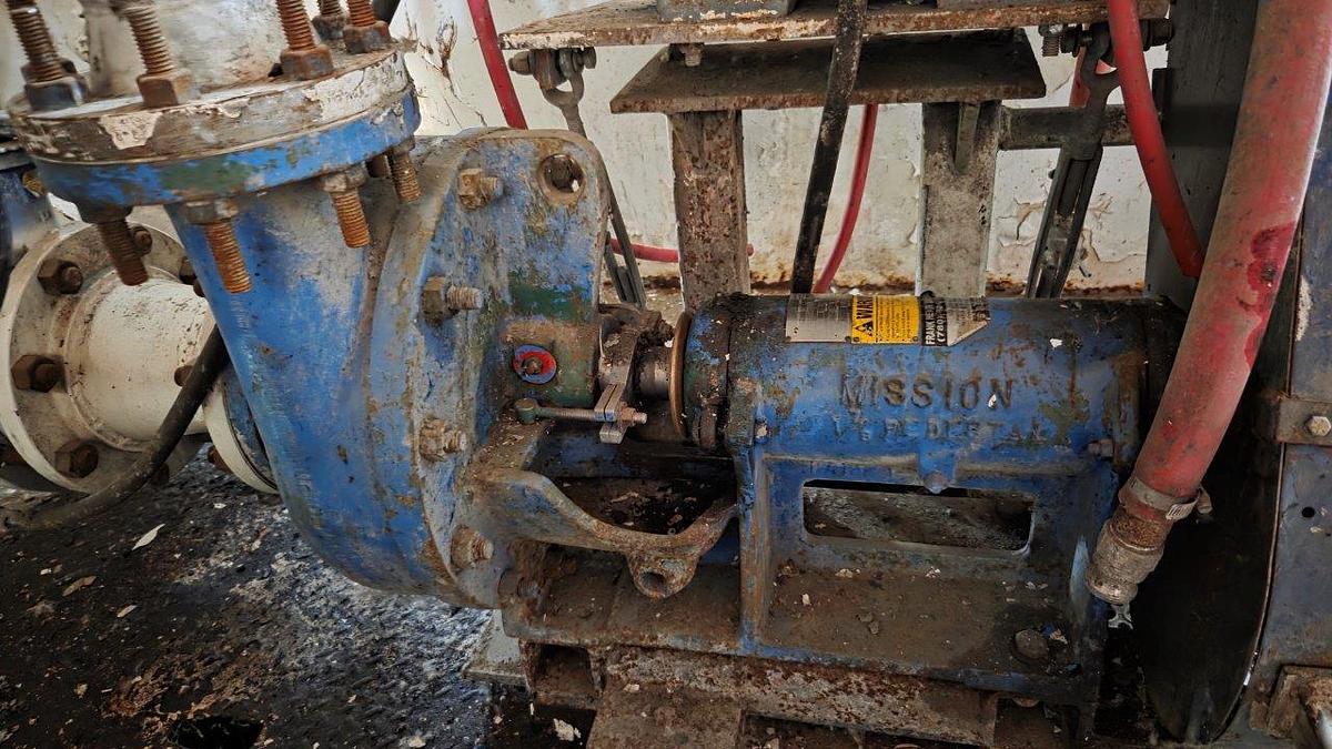 Used Gardner Denver PAH 4 1/2 x 8 Triplex Mud Pump
