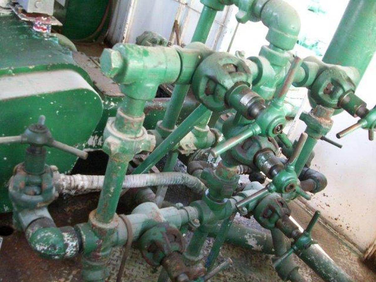 Used Oilfield Skid Heavy Duty Shop Built Pumphouse