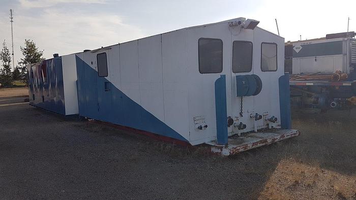 Used Gardner Denver PE-5Y 3x5 Triplex Well Servicing Reversing Mud Pump Package