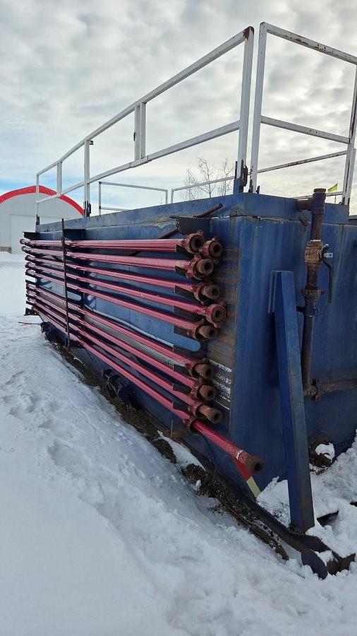 Used 30m3  2 Compartment Mud Tank