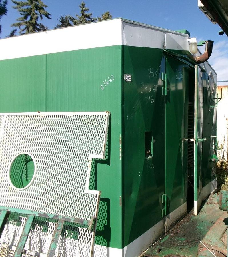 Used Oilfield Skid Heavy Duty Shop Built Pumphouse