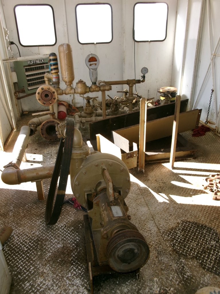 Used Heavy Duty Shop Built Pump House