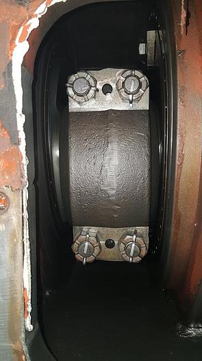 Used Oilwell Super 48 4.5x8 Triplex Well Servicing Reversing Mud Pump