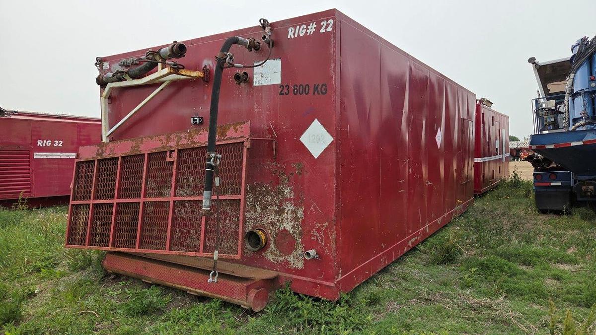 Used Heavy Duty Shop Built Pump House
