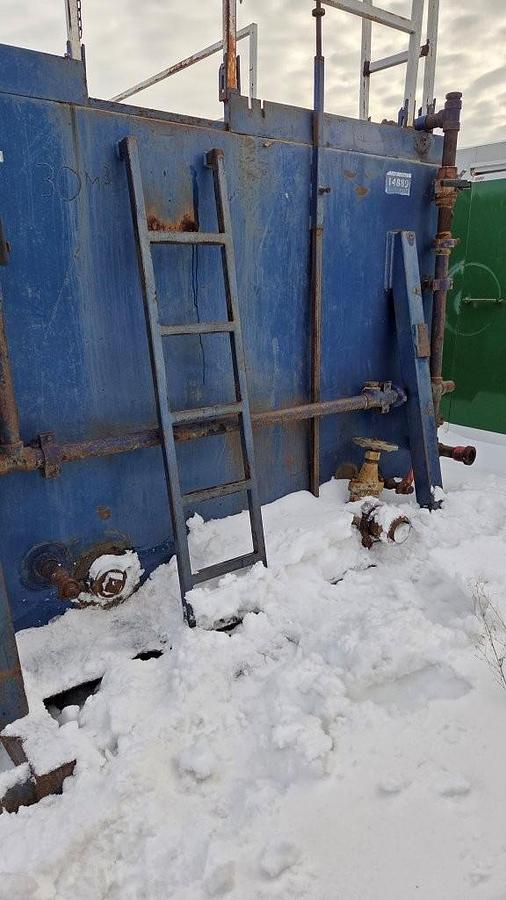 Used 30m3  2 Compartment Mud Tank