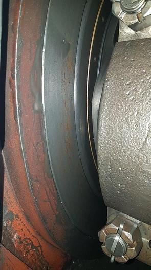 Used Oilwell Super 48 4.5x8 Triplex Well Servicing Reversing Mud Pump