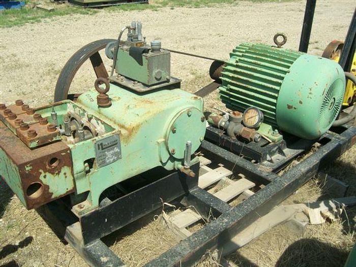 Used NLB 1060E Triplex Waterblast Pump