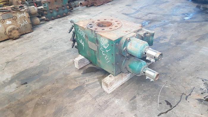 Used National Oilwell NOV 7 1/16" 5M Double Ram BOP