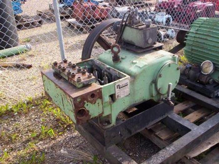 Used NLB 1060E Triplex Waterblast Pump