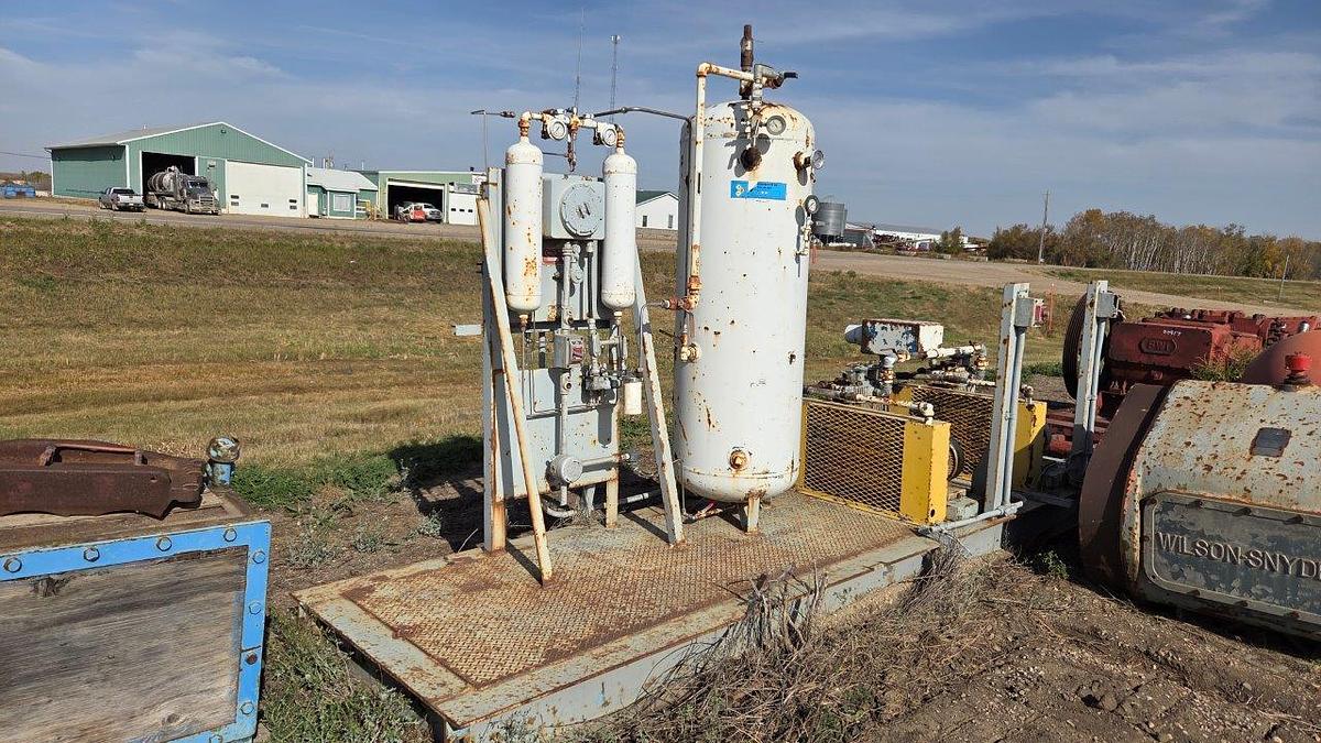 Used Quincy 325-18 Air Compressor Package