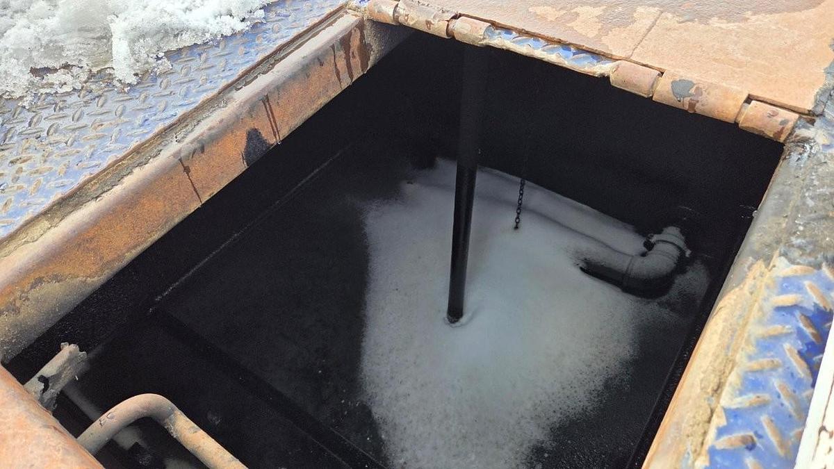 Used 30m3  2 Compartment Mud Tank