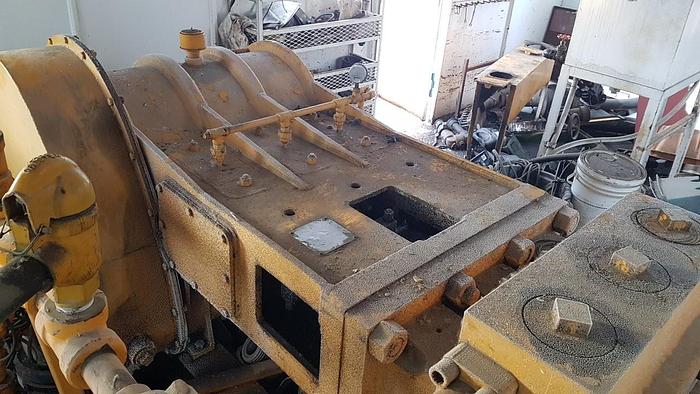 Used Oilwell Super 48 4.5x8 Triplex Well Servicing Reversing Mud Pump