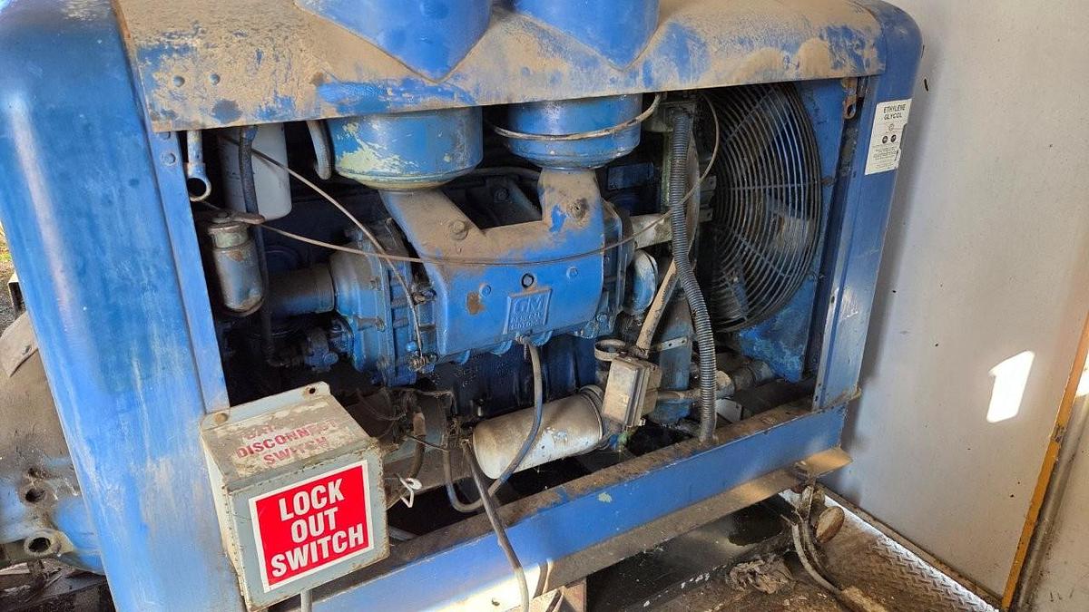 Used Heavy Duty Shop Built Pump House For Oilwell 336P Triplex Pump