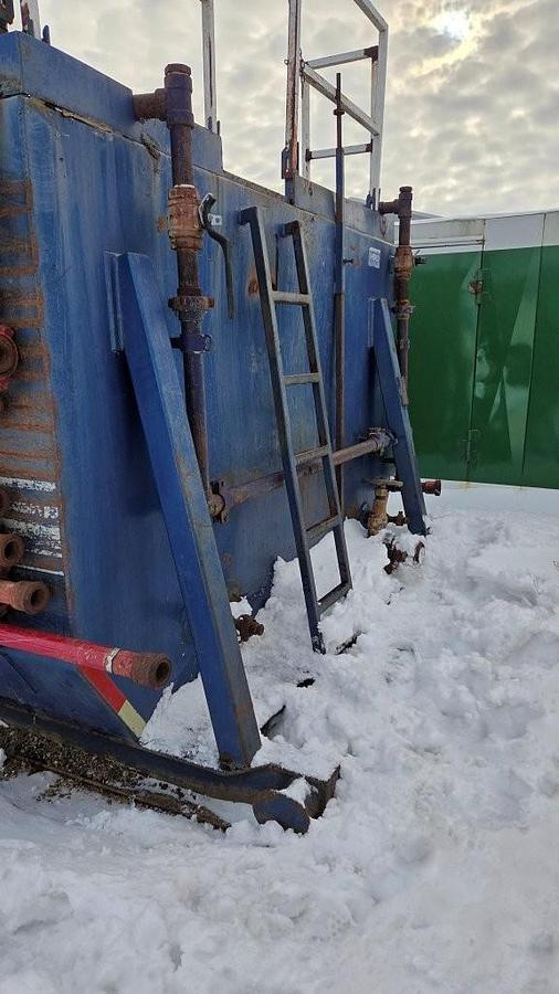 Used 30m3  2 Compartment Mud Tank