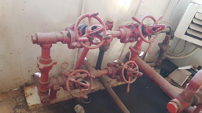 Used Gardner Denver PE-5Y 3x5 Triplex Well Servicing Reversing Mud Pump Package