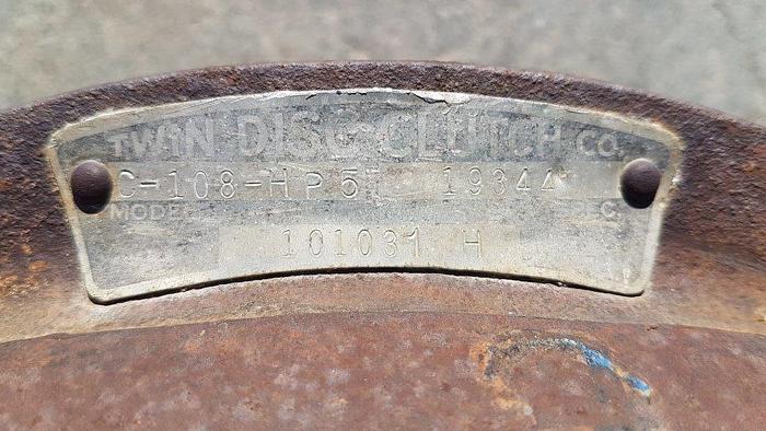 Used Twin Disc C-108-HP5 PTO/Over Center Clutch