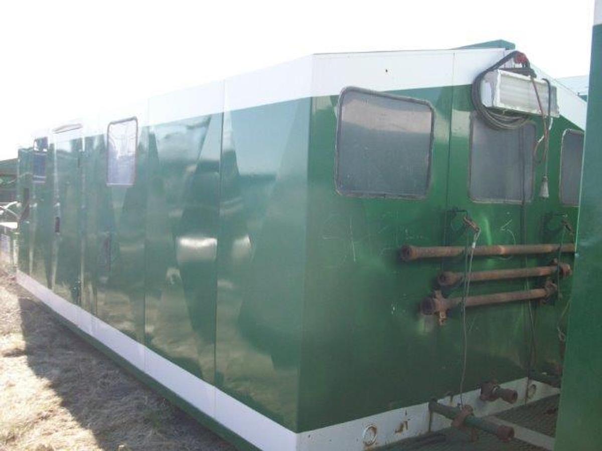 Used Oilfield Skid Heavy Duty Shop Built Pumphouse