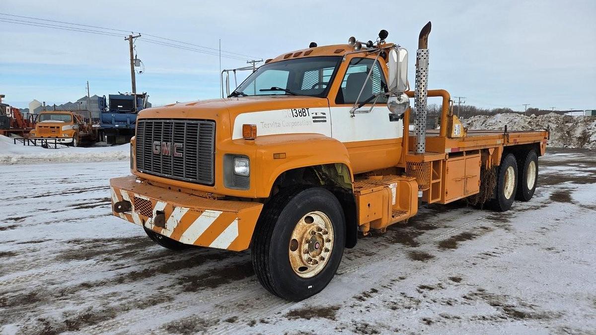 Used 2000 GMC C8500 Tandem Axle Bed Truck