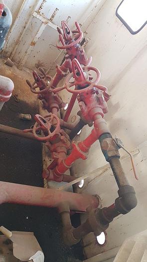 Used Gardner Denver PE-5Y 3x5 Triplex Well Servicing Reversing Mud Pump Package