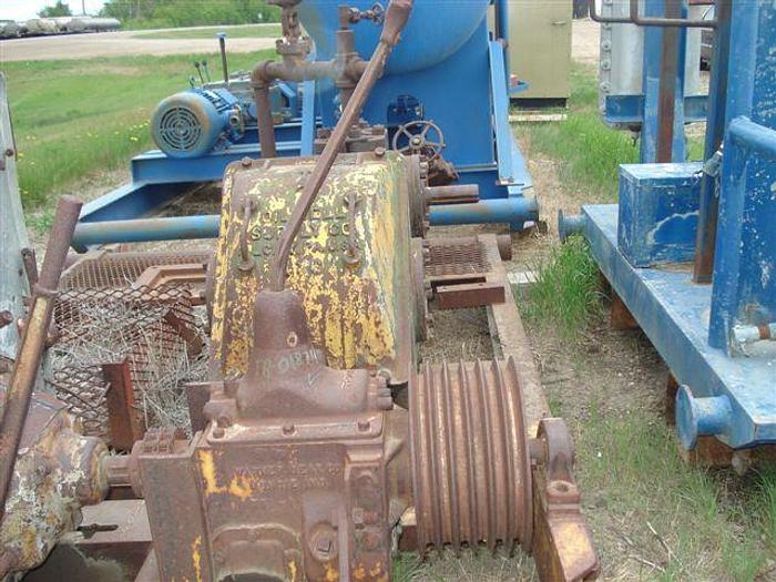 Used Oilwell 6P-HD 4x6 Duplex Mud Pump