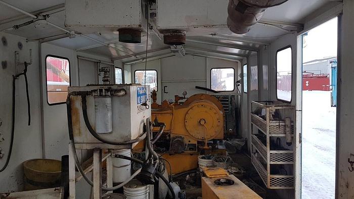 Used Oilwell Super 48 4.5x8 Triplex Well Servicing Reversing Mud Pump