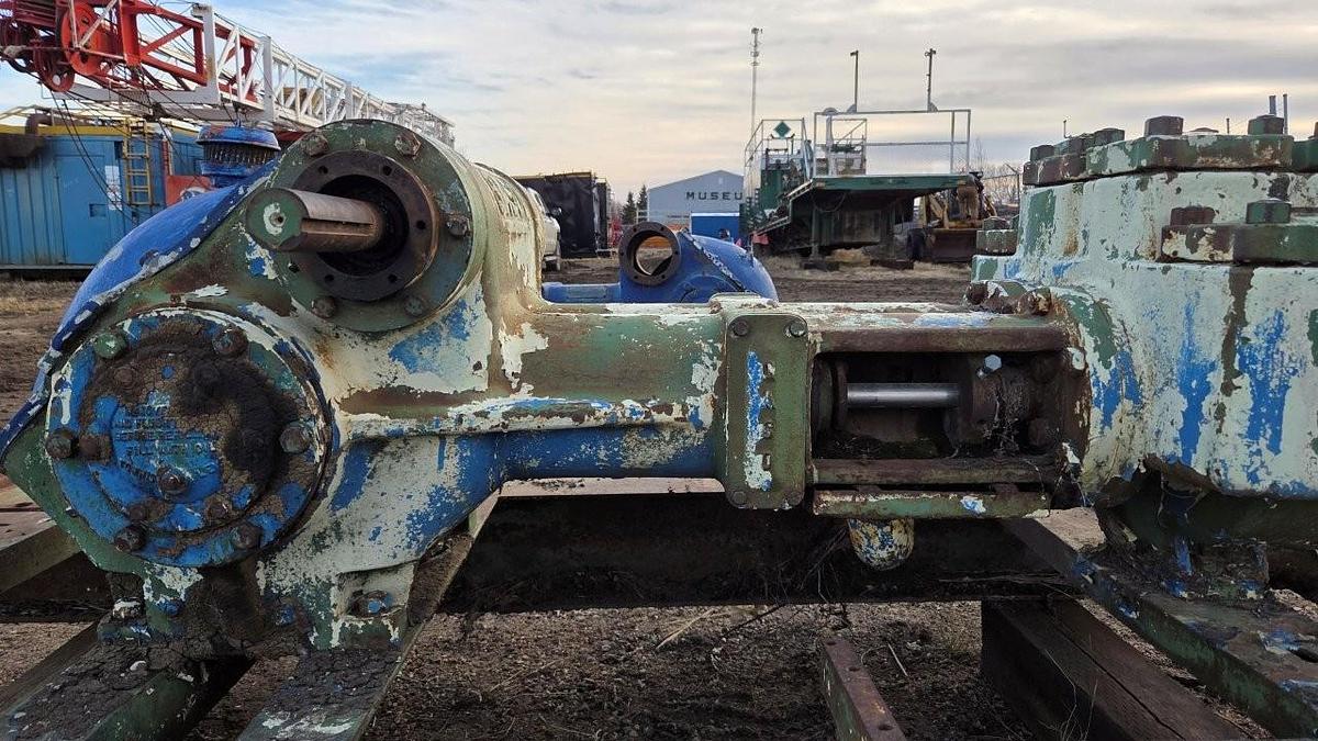 Used Gaso 1849 Duplex Mud Pump