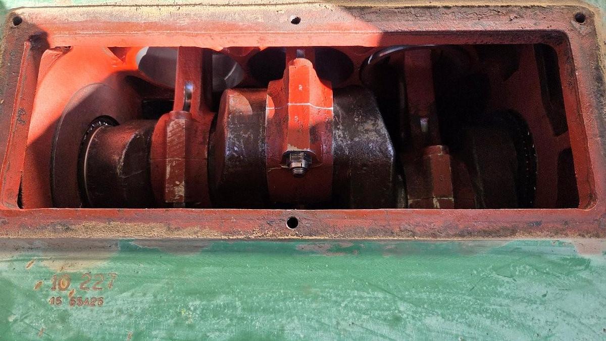 Used National JWS-125, 3.5x5 Triplex Mud Pump Package