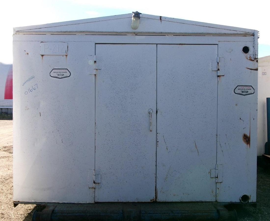 Used Oilfield Skid Heavy Duty Shop Built Pumphouse