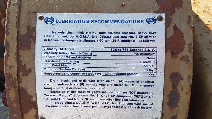 Used Wheatley HP-125 H Quintuplex Pump