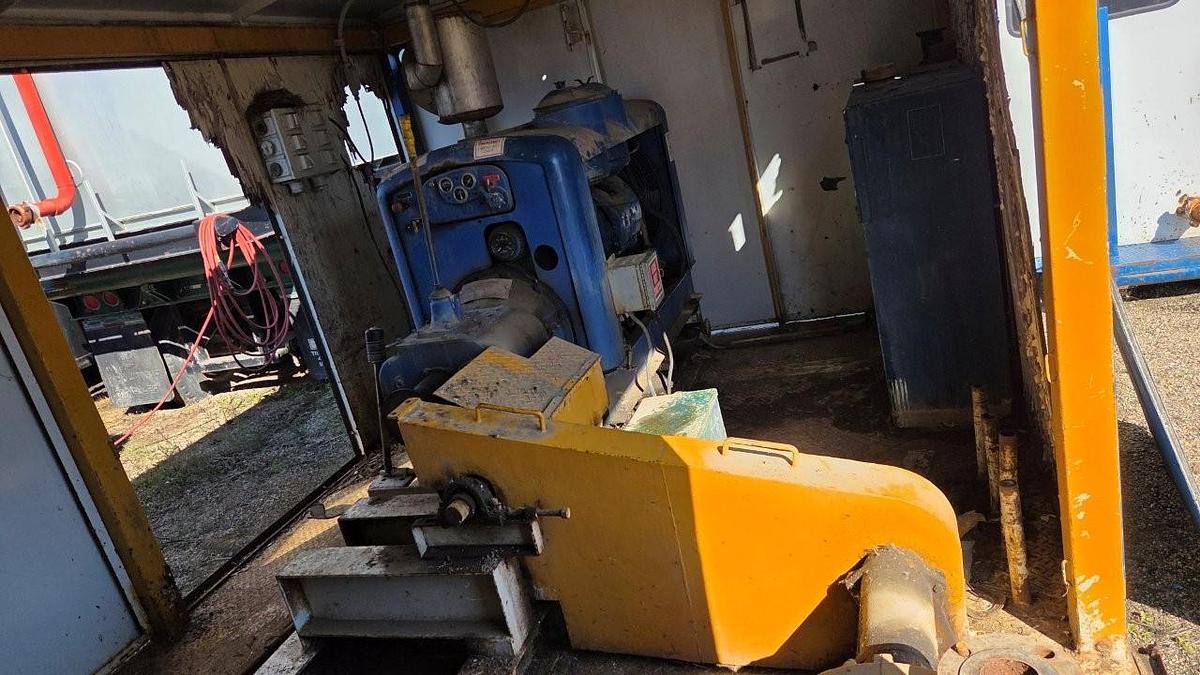 Used Heavy Duty Shop Built Pump House For Oilwell 336P Triplex Pump