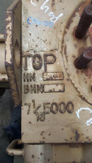 Used Shaffer 7 1/16" 5M Double Ram BOP